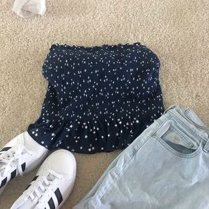 American Flag Style Halter Top | XL